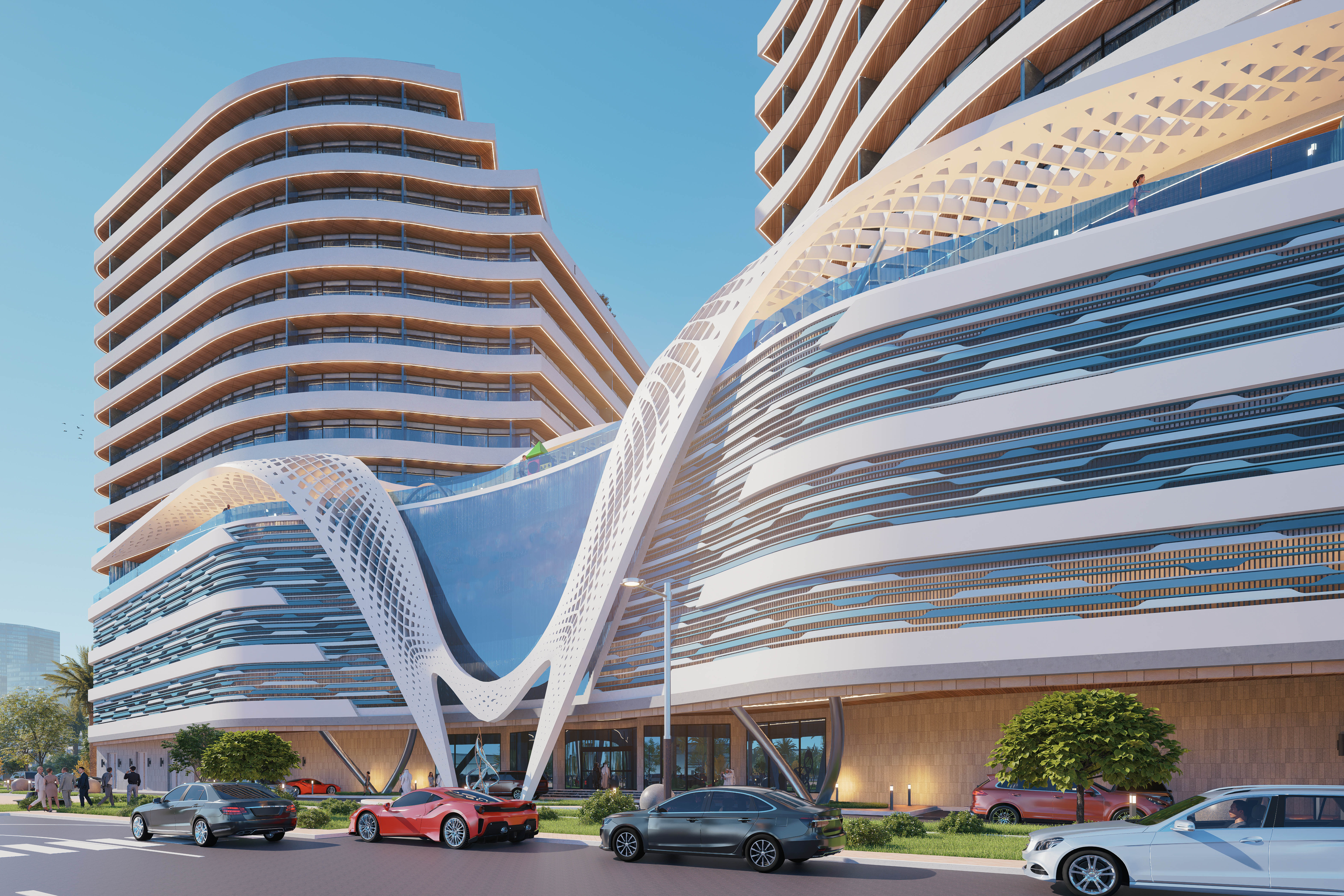 Luxurious Off-Plan1-Bedroom Apartment on Qatifan