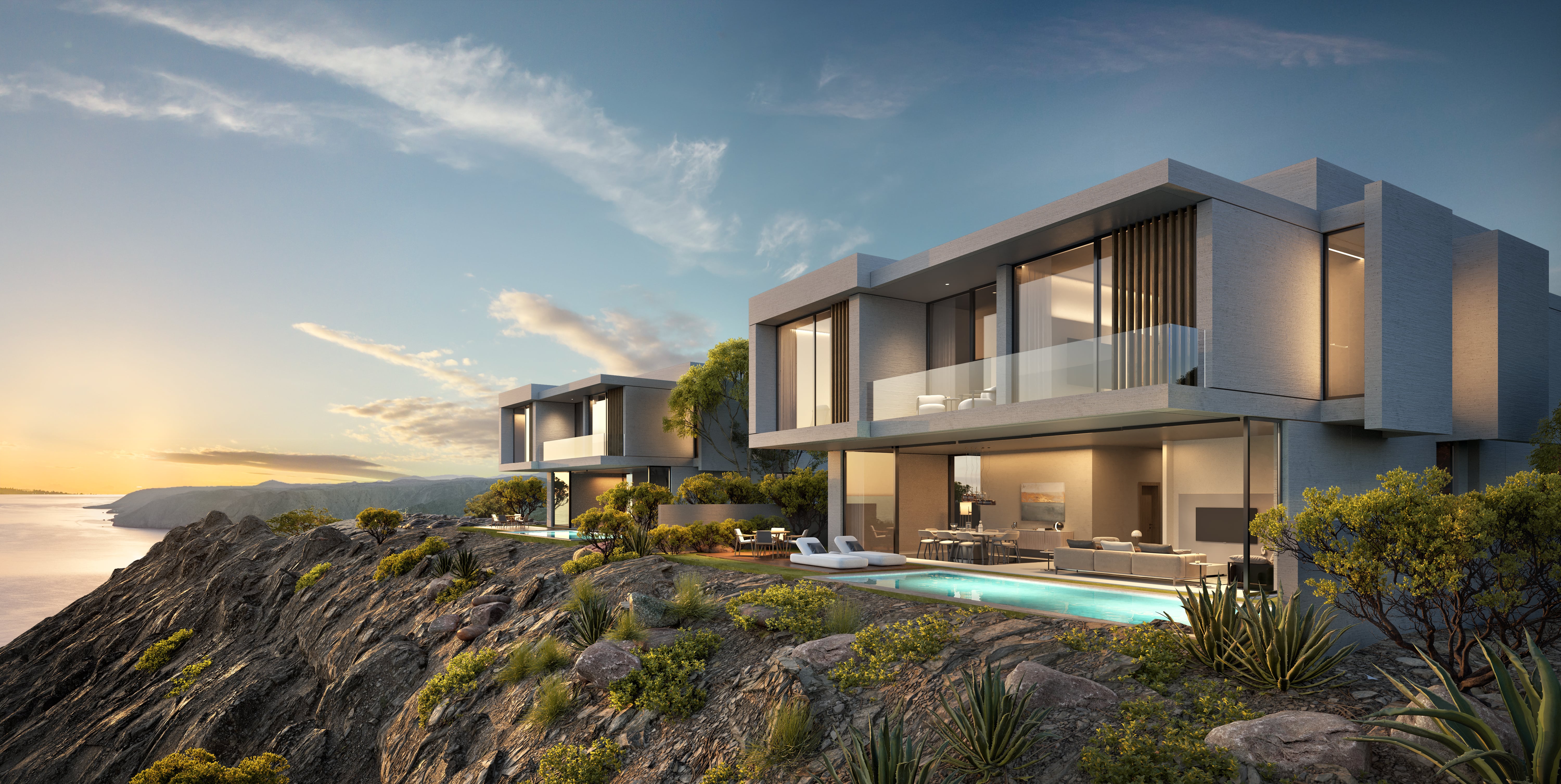 AIDA Villas in The Gulf of Oman. 3-4 bhk