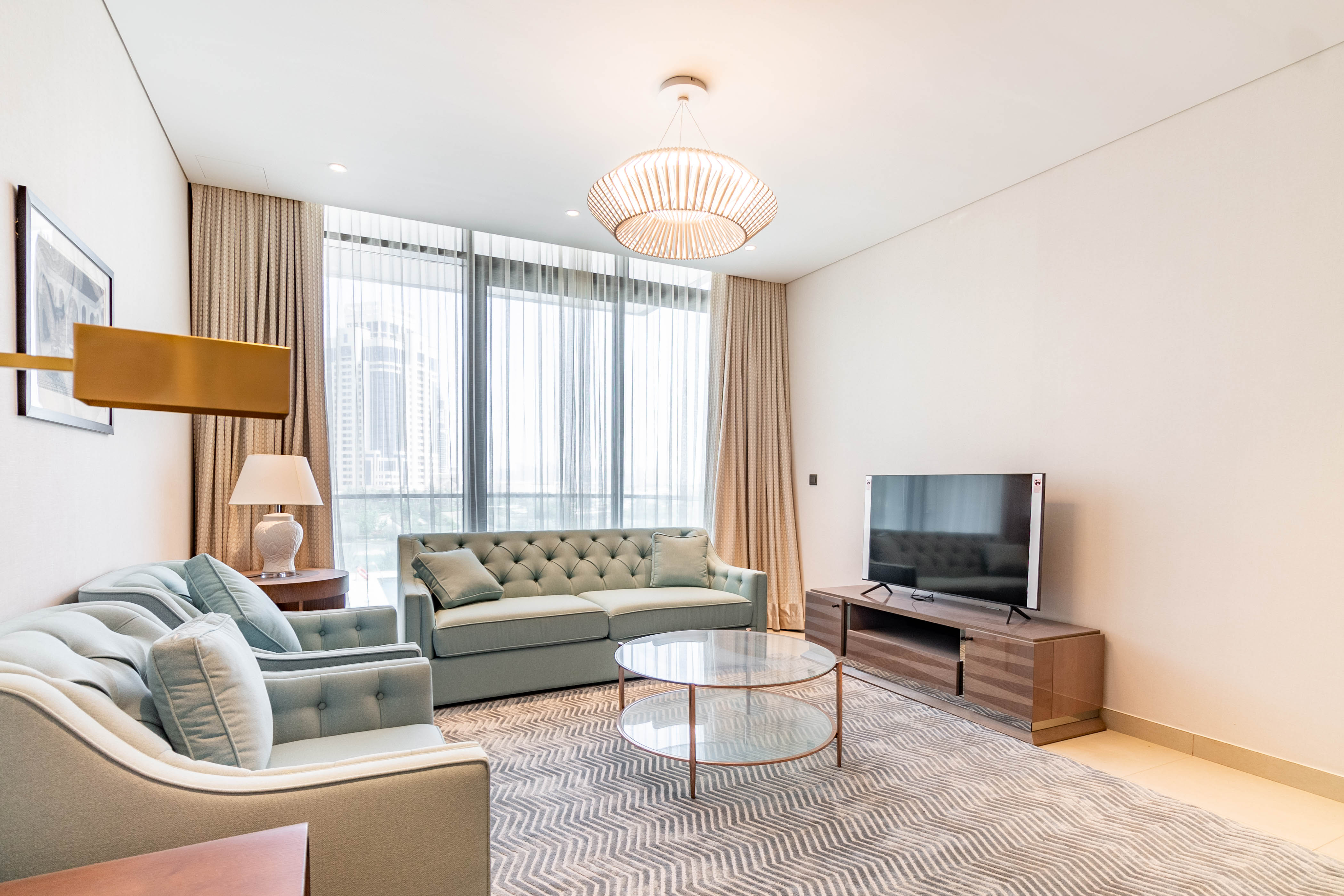 Marina View 2BR+Maid | Fully Furnished | Lusail